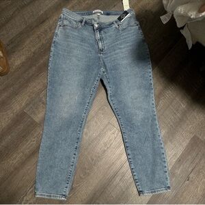 Abercrombie & Fitch Light Blue Skinny Jeans